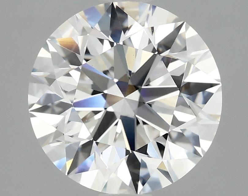 3.01 Carat Round Shaped Excellent Cut VS1 IGI Certified Lab Grown Diamond
