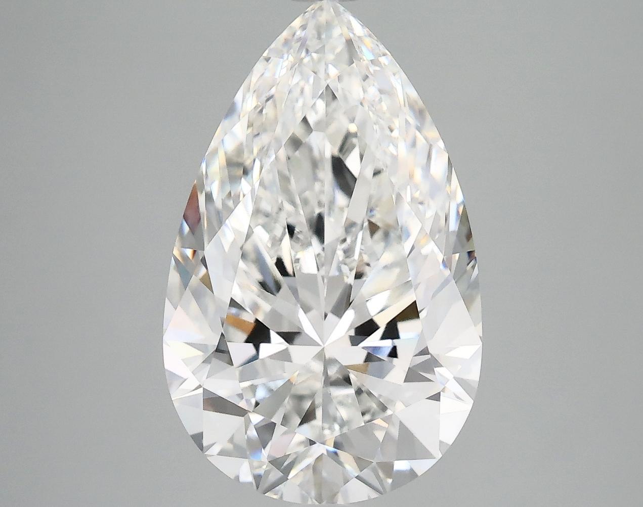 5.03 Carat Pear Shaped Ideal Cut VVS2 IGI Certified Lab Grown Diamond
