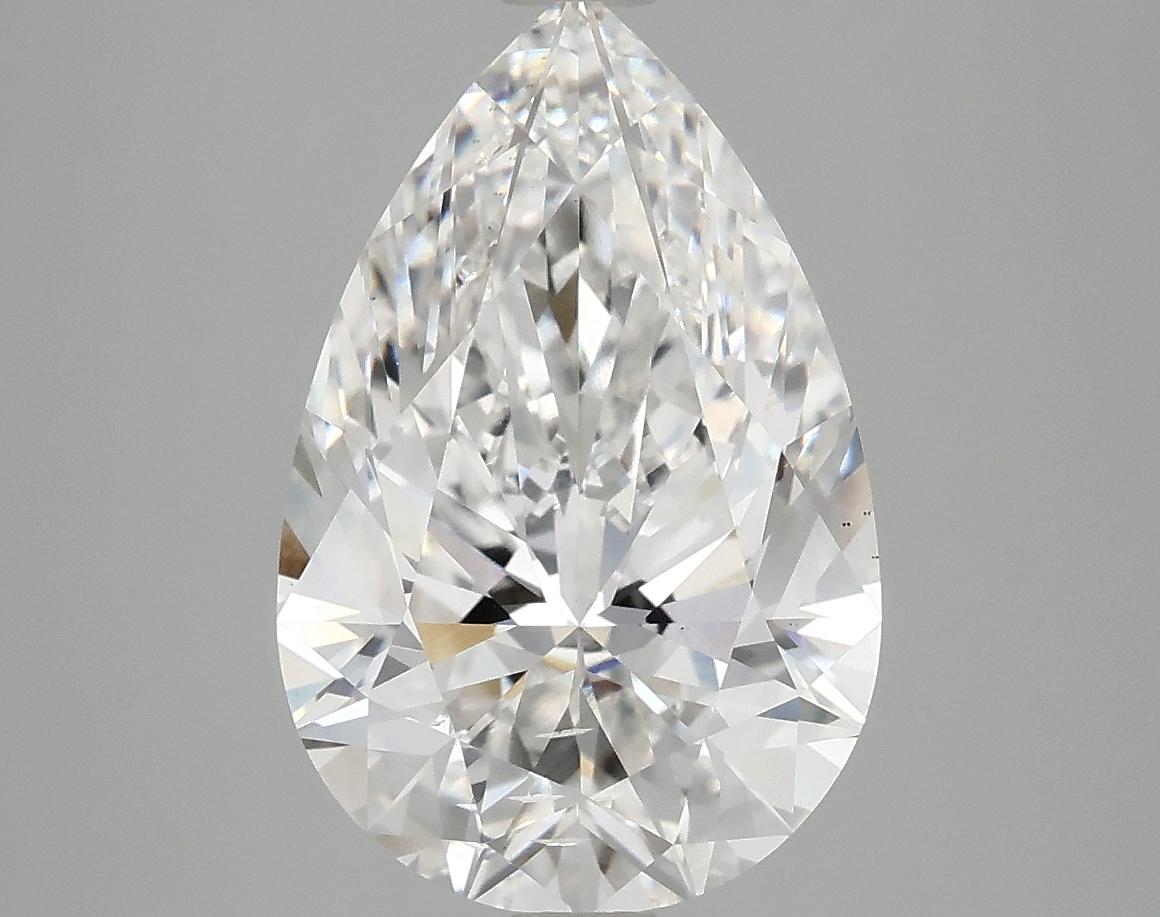 4.01 Carat Pear Shaped Excellent Cut SI1 IGI Certified Lab Grown Diamond