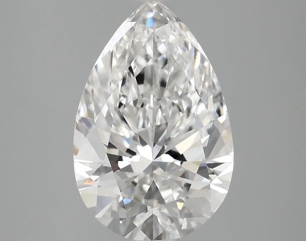 3.05 Carat Pear Shaped Excellent Cut VVS2 IGI Certified Lab Grown Diamond