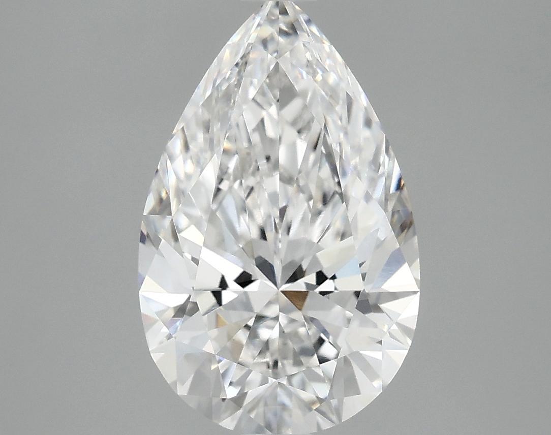 3.02 Carat Pear Shaped Ideal Cut VS1 IGI Certified Lab Grown Diamond