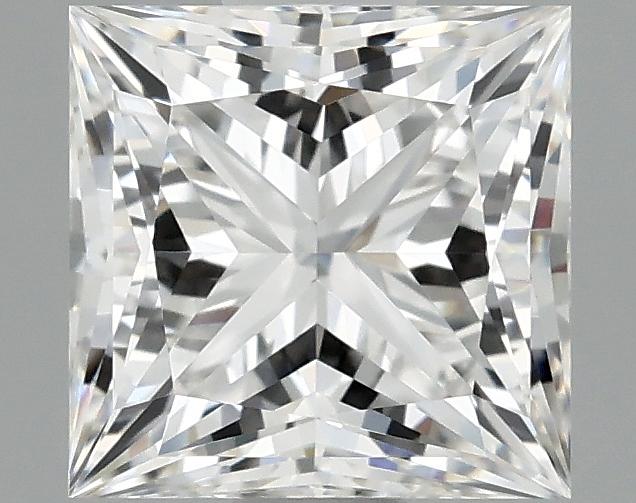 0.98 Carat Princess Shaped Ideal Cut VVS2 IGI Certified Lab Grown Diamond