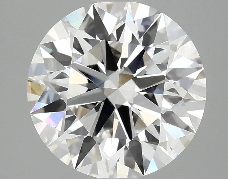 3.09 Carat Round Shaped Ideal Cut VVS2 IGI Certified Lab Grown Diamond