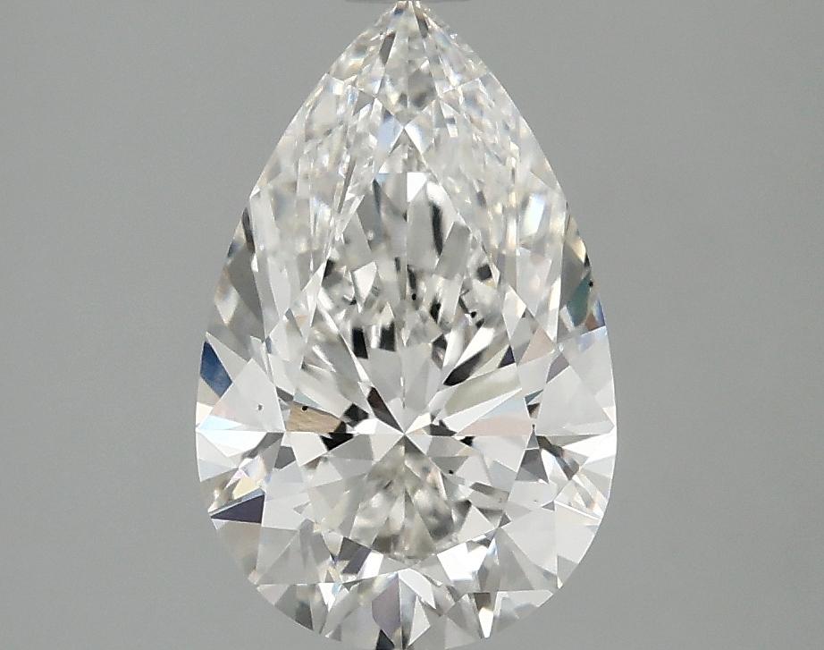 2.09 Carat Pear Shaped Ideal Cut VS2 IGI Certified Lab Grown Diamond