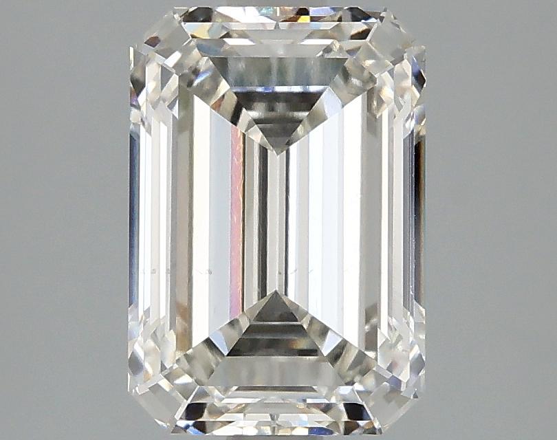 2.59 Carat Emerald Shaped Ideal Cut VVS2 IGI Certified Lab Grown Diamond