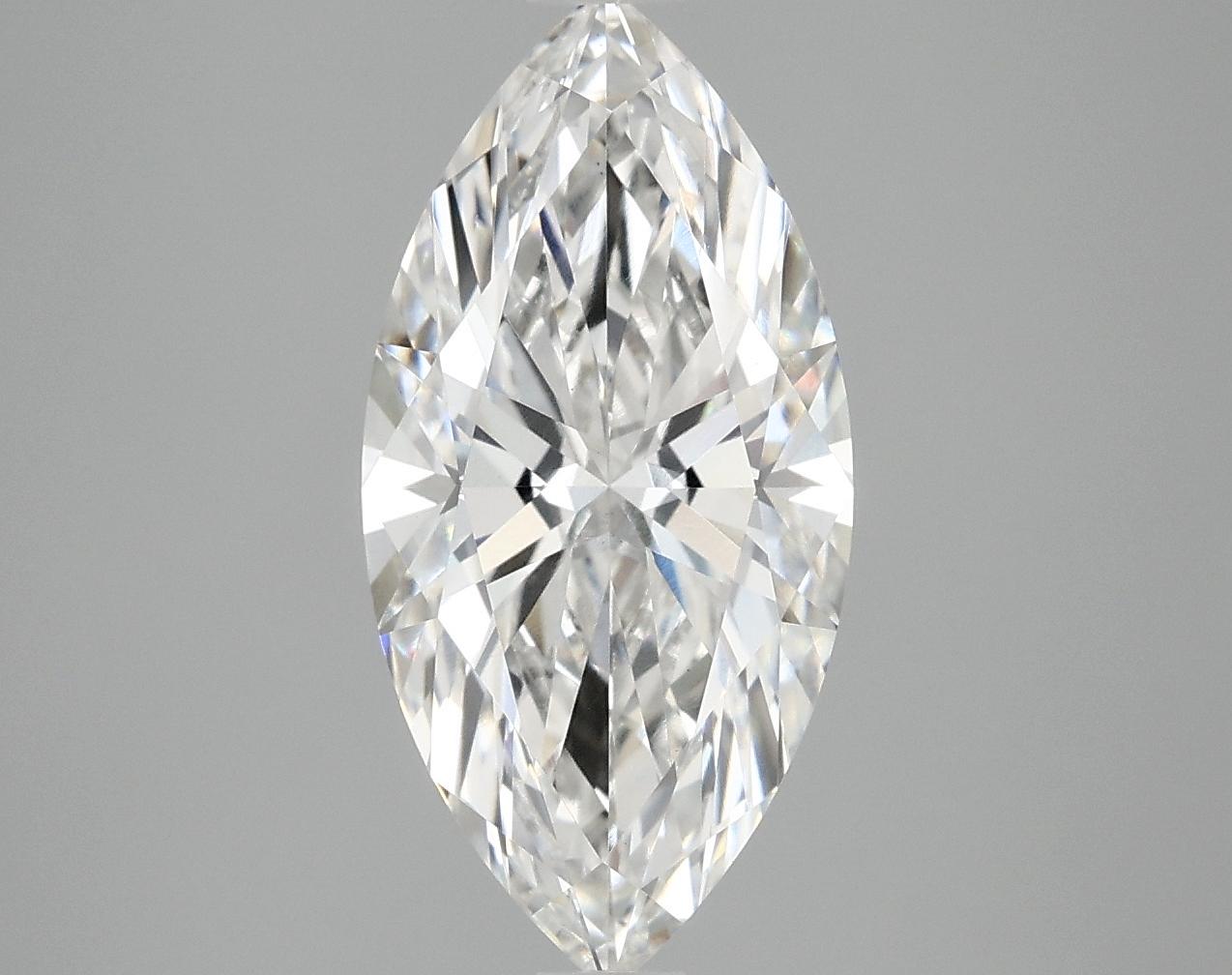 3.05 Carat Marquise Shaped Ideal Cut VS1 IGI Certified Lab Grown Diamond