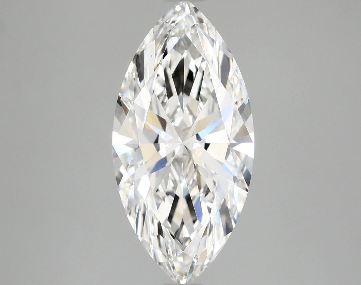 2.41 Carat Marquise Shaped Ideal Cut VVS2 IGI Certified Lab Grown Diamond