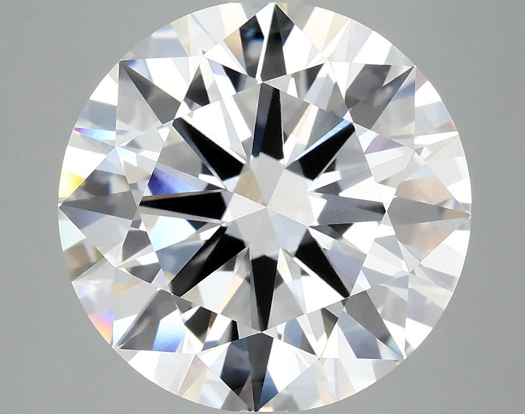 6.57 Carat Round Shaped Ideal Cut VVS2 IGI Certified Lab Grown Diamond