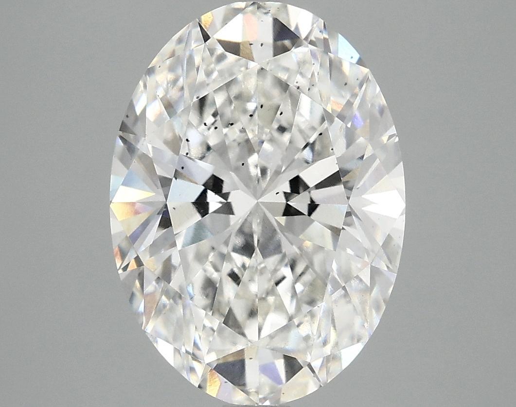 4.06 Carat Oval Shaped Ideal Cut SI1 IGI Certified Lab Grown Diamond