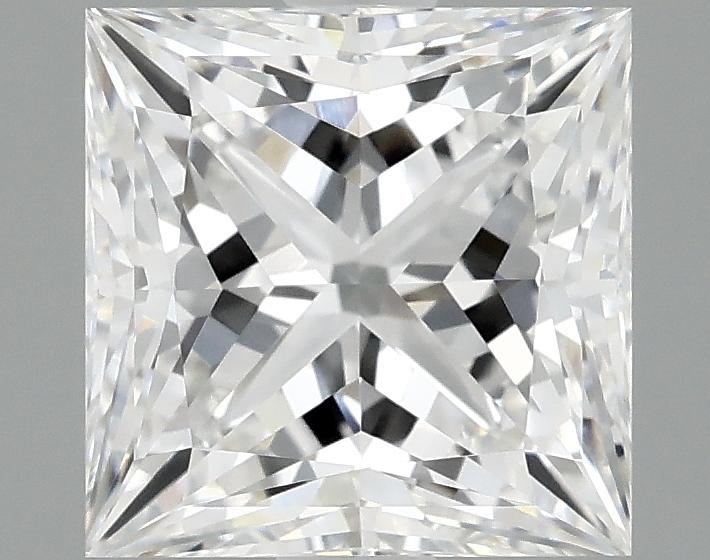 2.1 Carat Princess Shaped Ideal Cut VVS2 IGI Certified Lab Grown Diamond