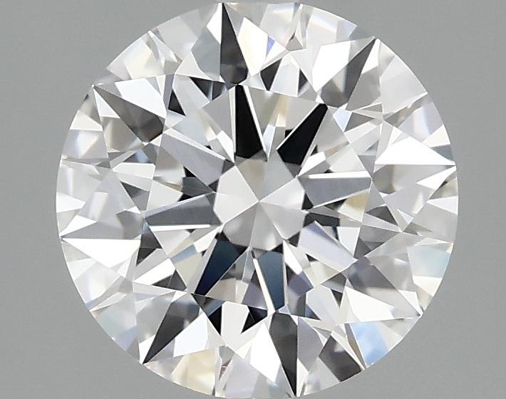 2.07 Carat Round Shaped Ideal Cut VVS2 IGI Certified Lab Grown Diamond