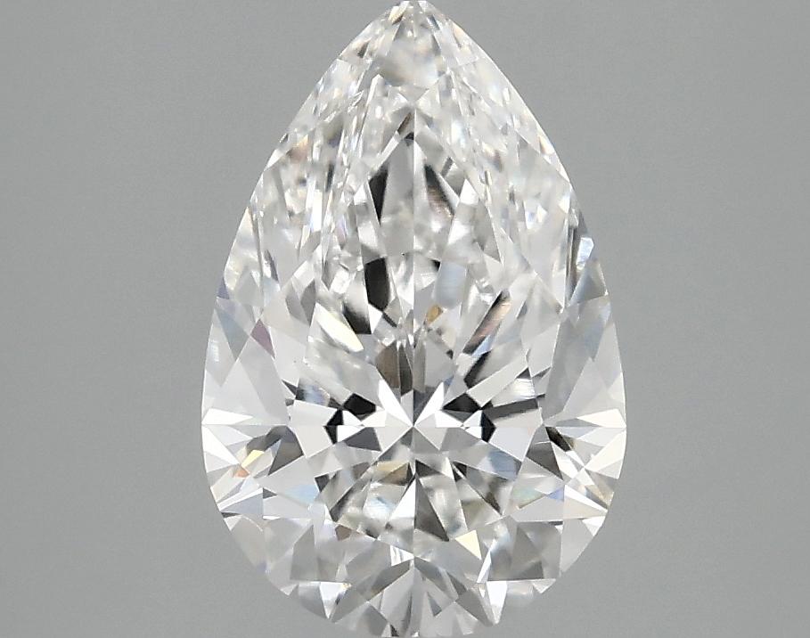 2.1 Carat Pear Shaped Excellent Cut VVS2 IGI Certified Lab Grown Diamond