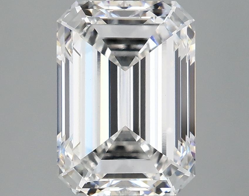 3.09 Carat Emerald Shaped Ideal Cut VS1 IGI Certified Lab Grown Diamond