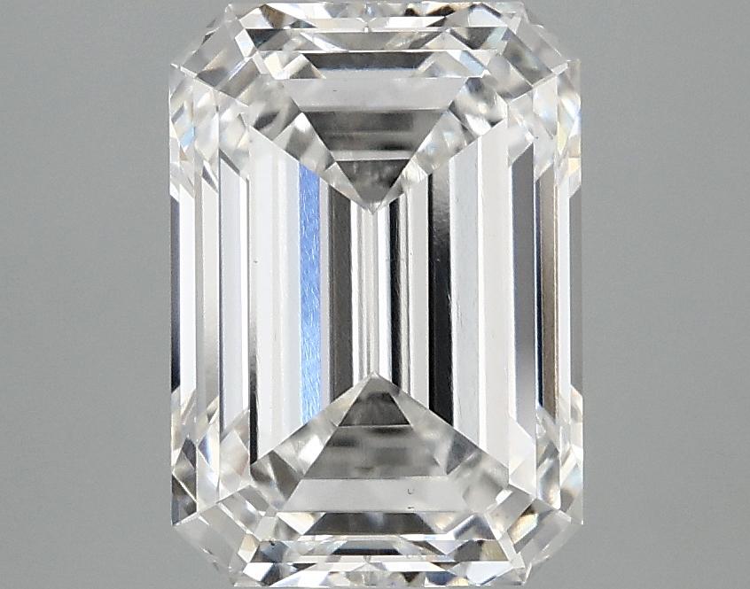 3.08 Carat Emerald Shaped Ideal Cut VS1 IGI Certified Lab Grown Diamond