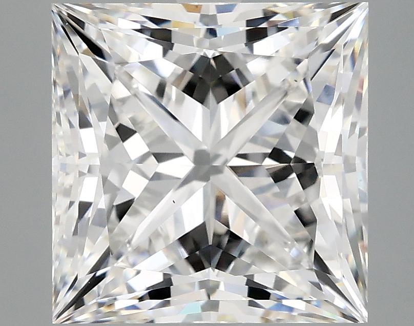 5.05 Carat Princess Shaped Ideal Cut VS1 IGI Certified Lab Grown Diamond