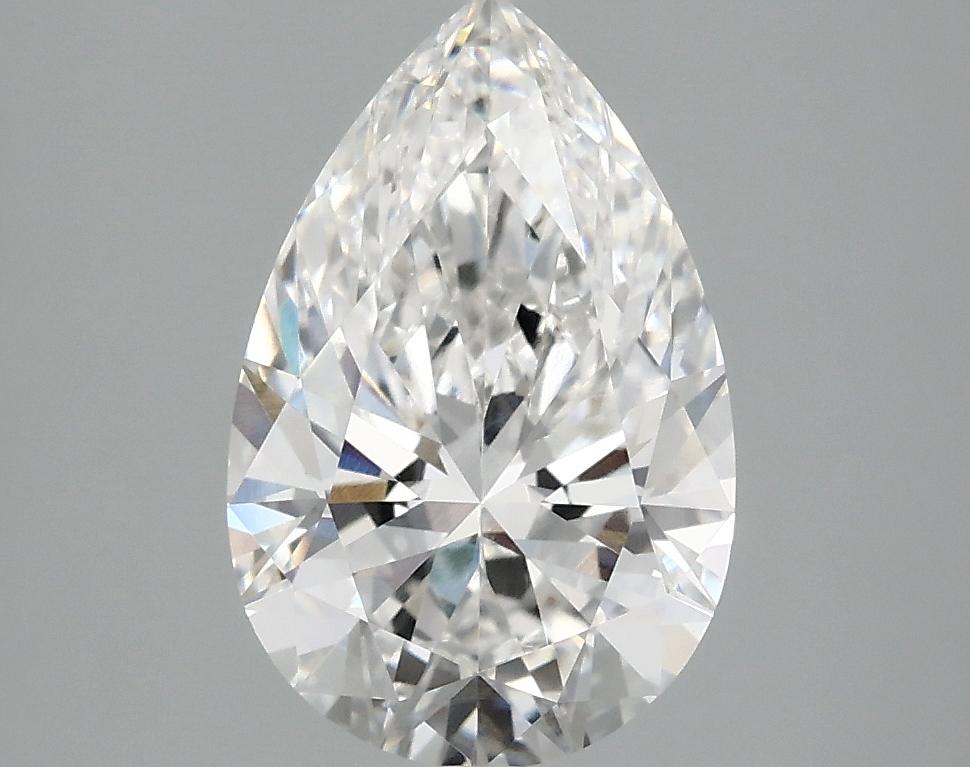2.51 Carat Pear Shaped Excellent Cut VVS2 IGI Certified Lab Grown Diamond