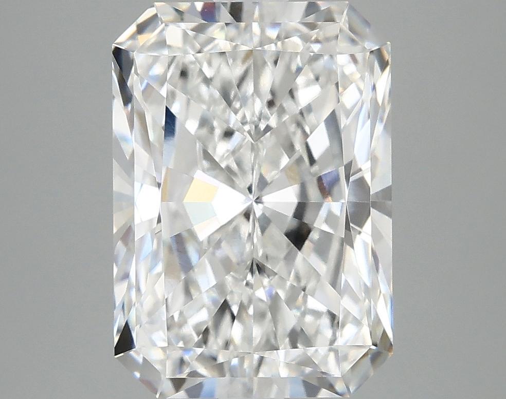 4.08 Carat Radiant Shaped Ideal Cut VVS2 IGI Certified Lab Grown Diamond