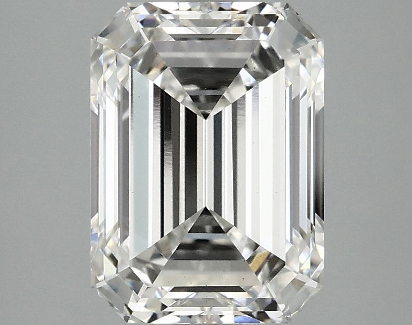 3.04 Carat Emerald Shaped Excellent Cut VS1 IGI Certified Lab Grown Diamond