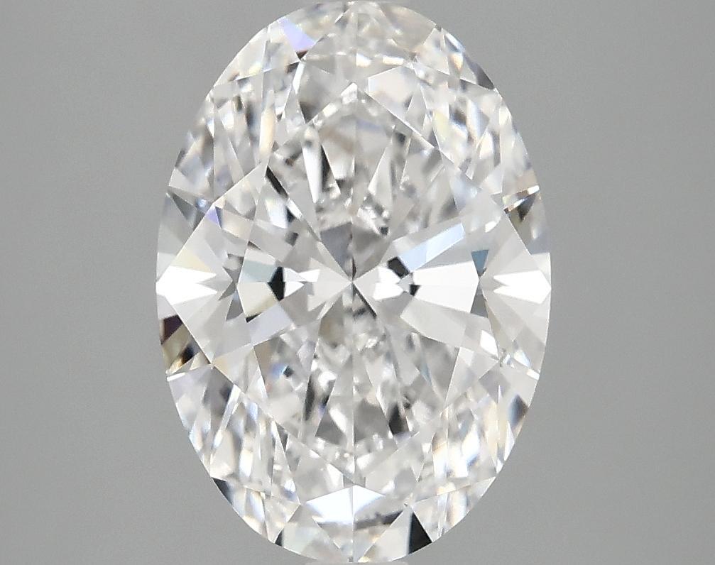 3.1 Carat Oval Shaped Ideal Cut VVS2 IGI Certified Lab Grown Diamond