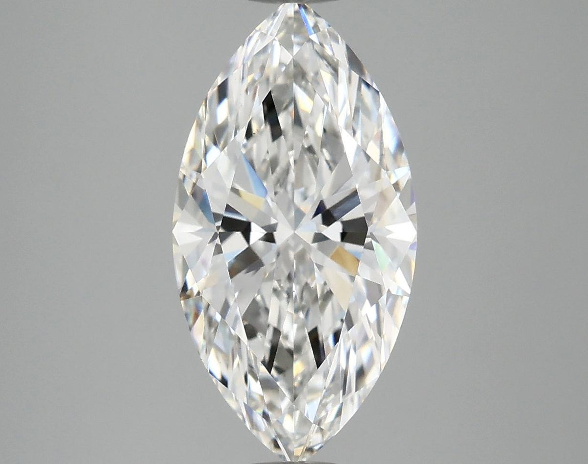 3.08 Carat Marquise Shaped Ideal Cut VS1 IGI Certified Lab Grown Diamond