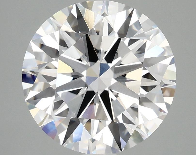 3.09 Carat Round Shaped Ideal Cut VVS2 IGI Certified Lab Grown Diamond