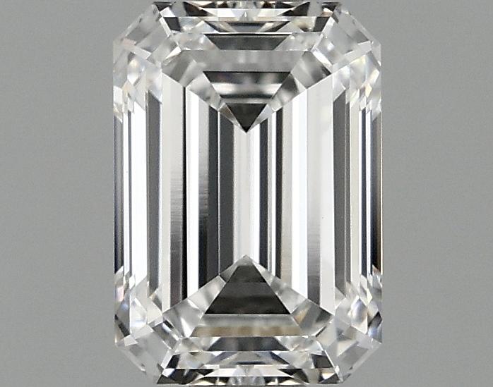 1.07 Carat Emerald Shaped Ideal Cut VVS2 IGI Certified Lab Grown Diamond