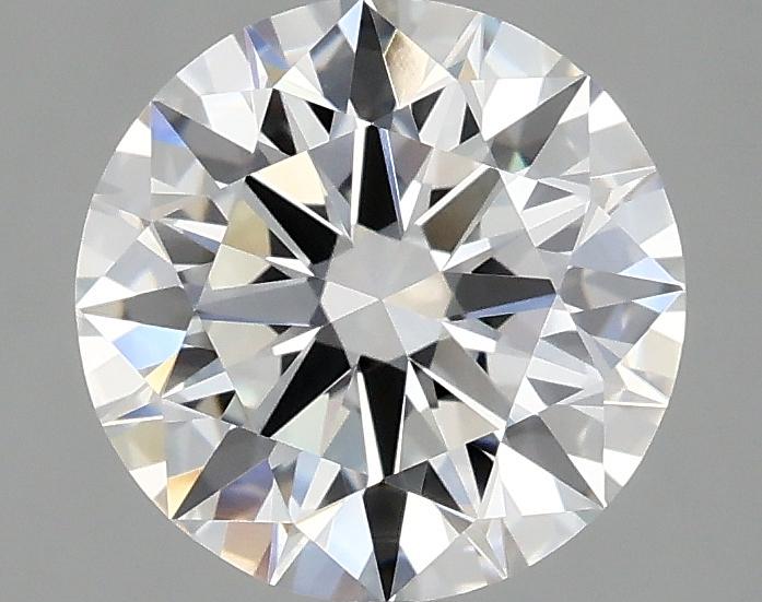 2.09 Carat Round Shaped Ideal Cut VVS2 IGI Certified Lab Grown Diamond