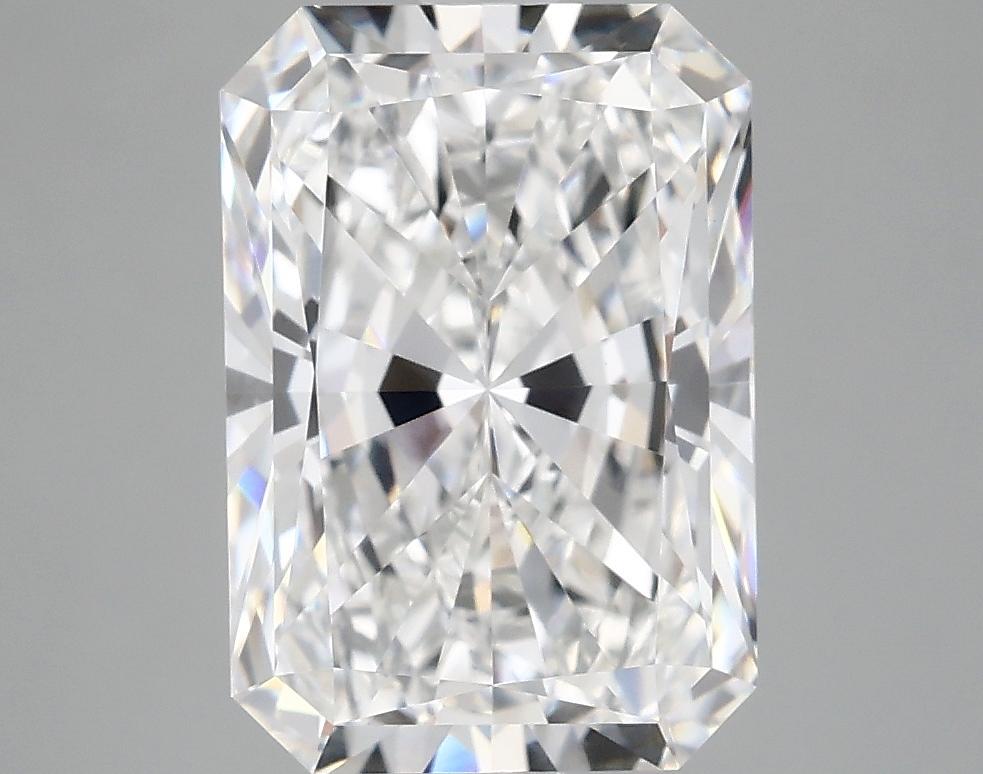 4.16 Carat Radiant Shaped Ideal Cut VVS2 IGI Certified Lab Grown Diamond