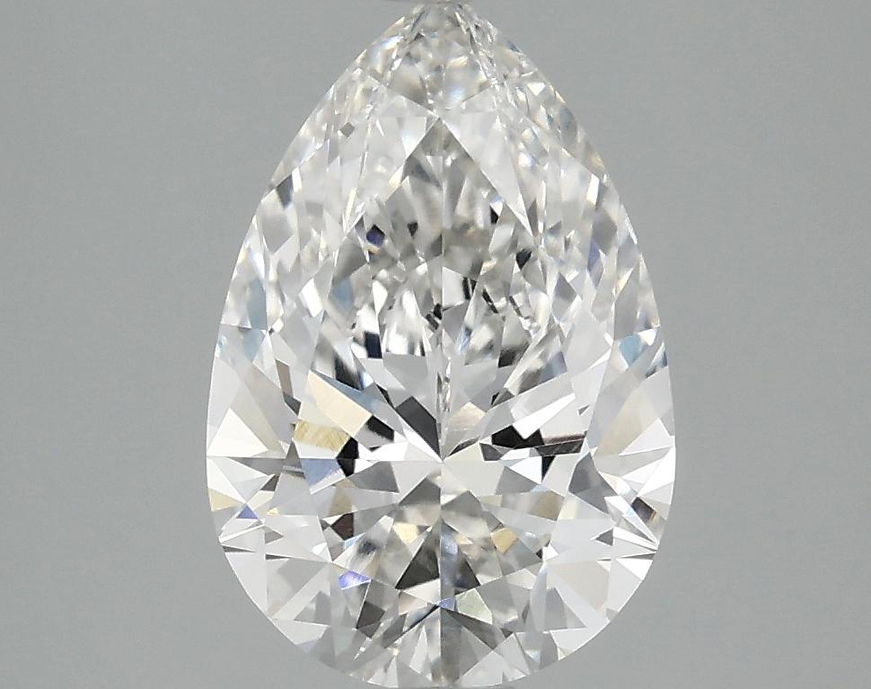 2.52 Carat Pear Shaped Excellent Cut VS1 IGI Certified Lab Grown Diamond