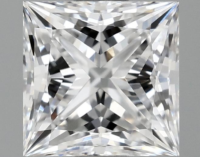 1.07 Carat Princess Shaped Ideal Cut VVS2 IGI Certified Lab Grown Diamond