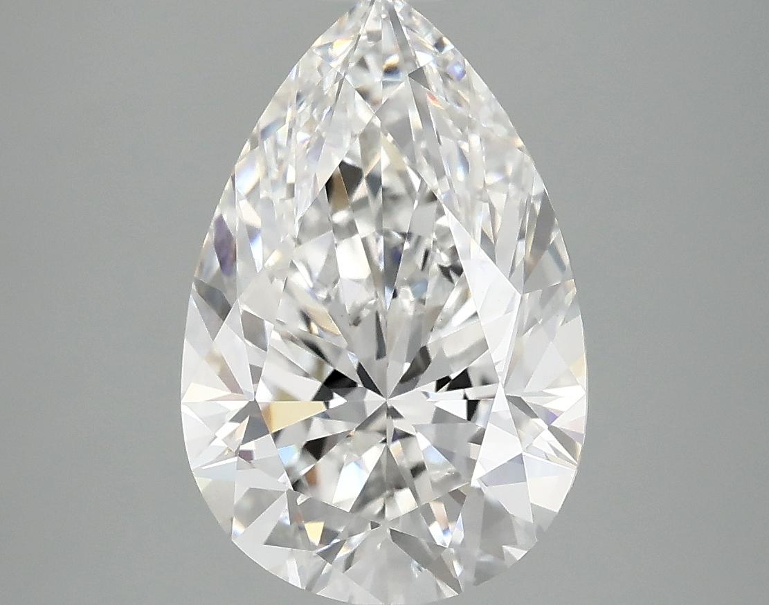 4.02 Carat Pear Shaped Excellent Cut VS1 IGI Certified Lab Grown Diamond