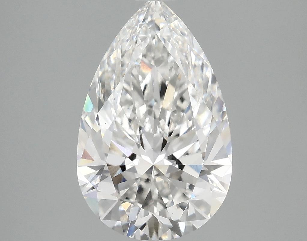 2.57 Carat Pear Shaped Ideal Cut VS1 IGI Certified Lab Grown Diamond