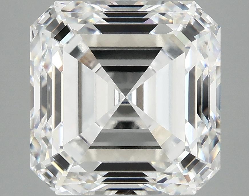6.45 Carat Asscher Shaped Ideal Cut VVS2 IGI Certified Lab Grown Diamond