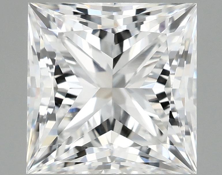2.05 Carat Princess Shaped Ideal Cut VVS2 IGI Certified Lab Grown Diamond