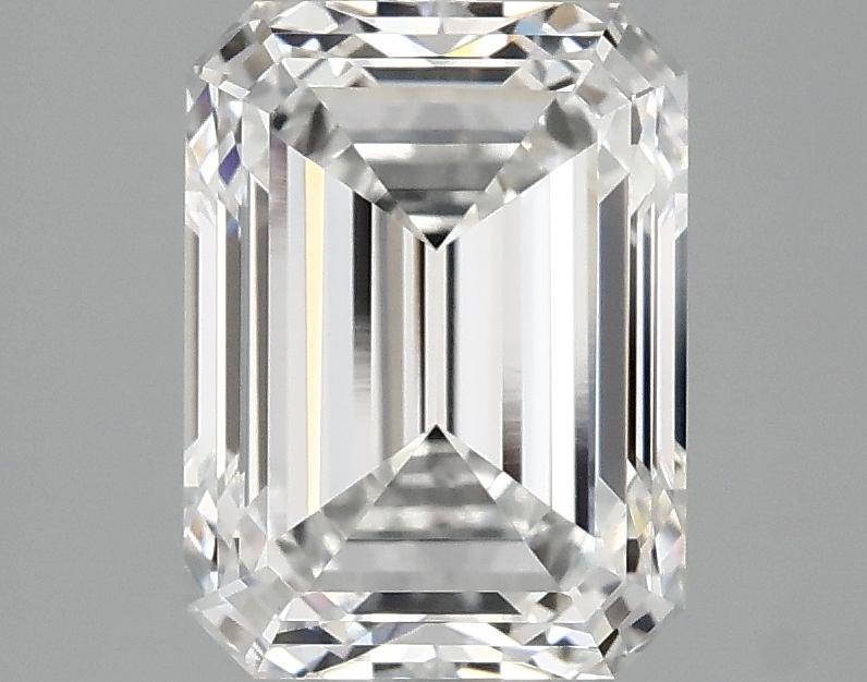 2.98 Carat Emerald Shaped Excellent Cut VVS2 IGI Certified Lab Grown Diamond