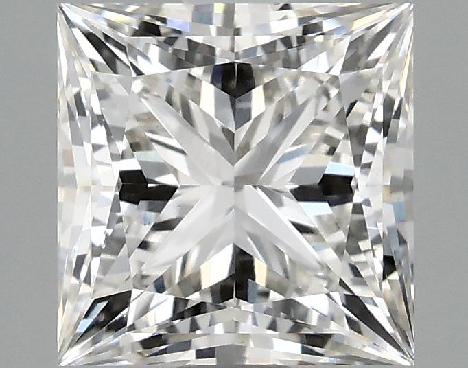 2.05 Carat Princess Shaped Ideal Cut VS1 IGI Certified Lab Grown Diamond
