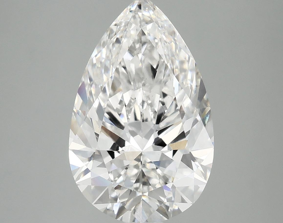 4.09 Carat Pear Shaped Ideal Cut VS1 IGI Certified Lab Grown Diamond