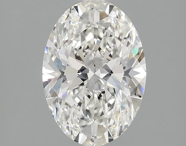 1.5 Carat Oval Shaped Ideal Cut VVS2 IGI Certified Lab Grown Diamond