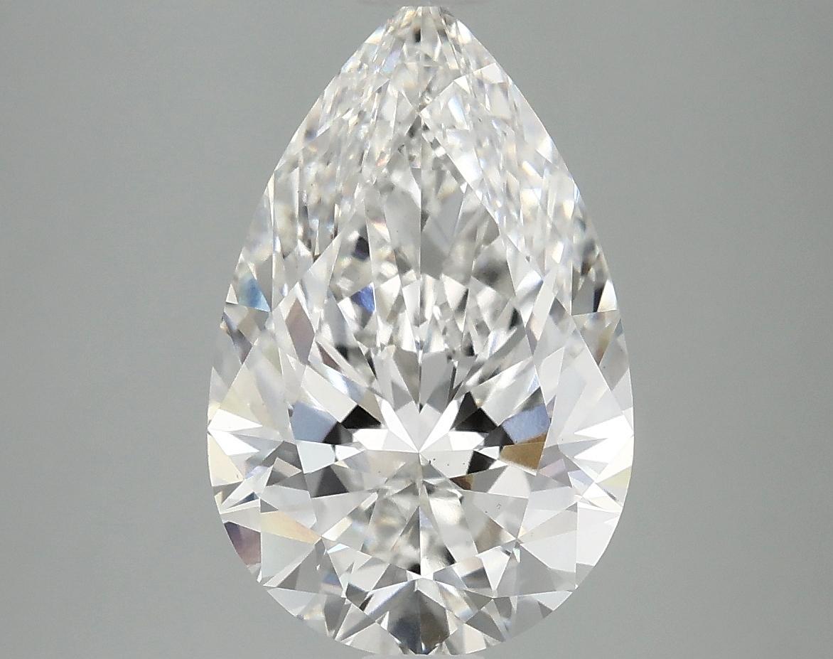 4.01 Carat Pear Shaped Ideal Cut VS2 IGI Certified Lab Grown Diamond