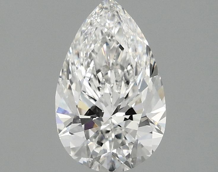 1.02 Carat Pear Shaped Ideal Cut VVS2 IGI Certified Lab Grown Diamond