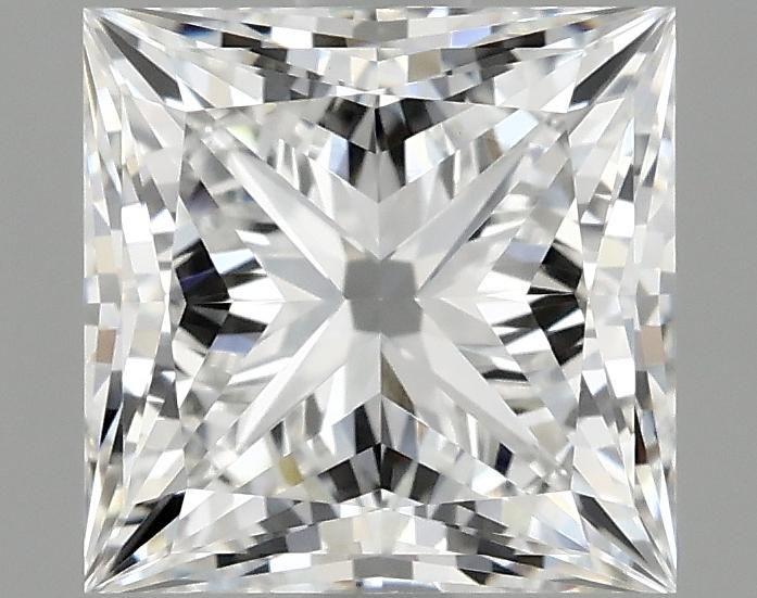 2.09 Carat Princess Shaped Ideal Cut VVS2 IGI Certified Lab Grown Diamond