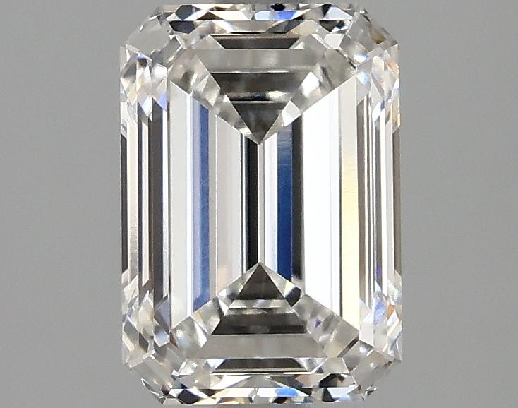 1.99 Carat Emerald Shaped Ideal Cut VVS2 IGI Certified Lab Grown Diamond