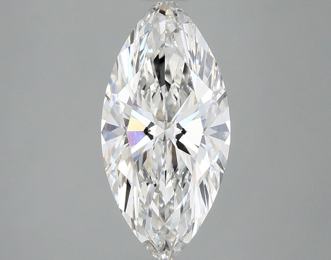 2.04 Carat Marquise Shaped Excellent Cut VVS2 IGI Certified Lab Grown Diamond