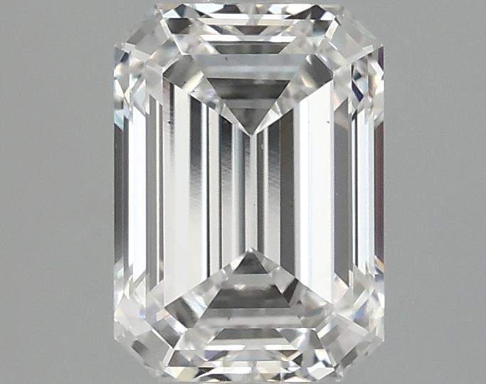 1.59 Carat Emerald Shaped Excellent Cut VS1 IGI Certified Lab Grown Diamond