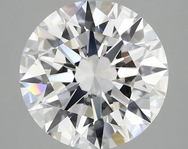 3.09 Carat Round Shaped Excellent Cut VVS2 IGI Certified Lab Grown Diamond