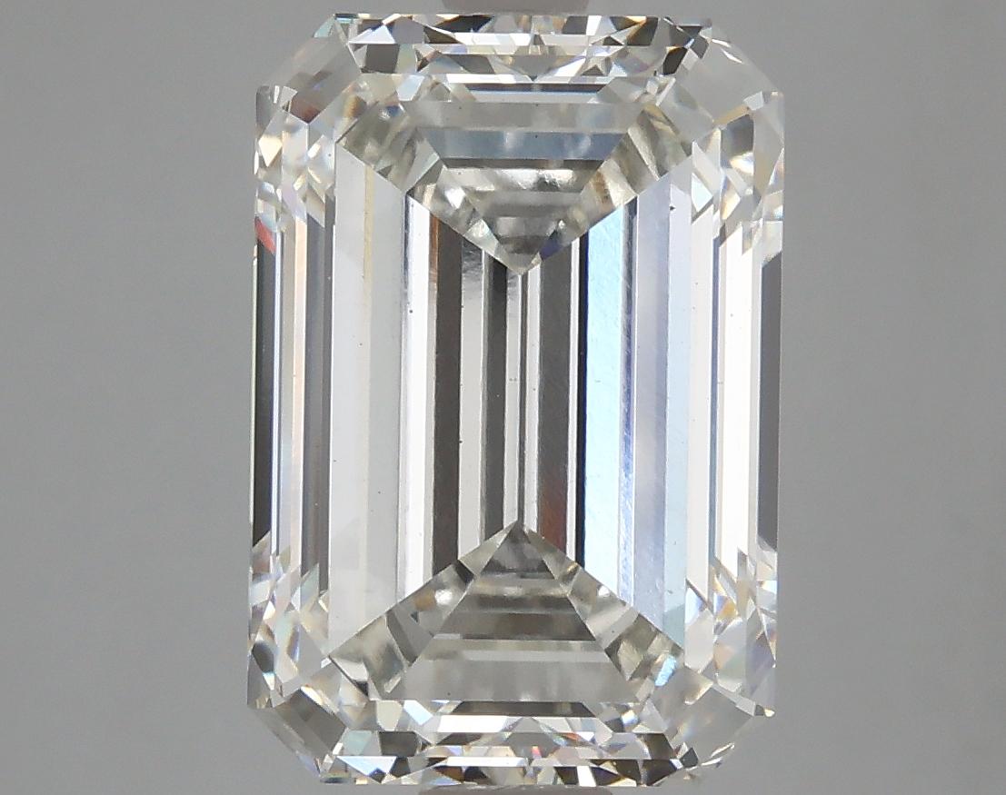 6.09 Carat Emerald Shaped Ideal Cut VS1 IGI Certified Lab Grown Diamond