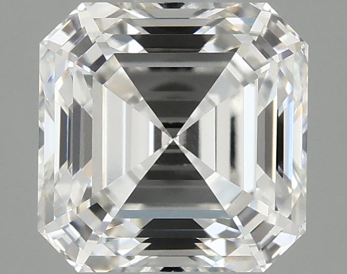 2.07 Carat Asscher Shaped Excellent Cut VS1 IGI Certified Lab Grown Diamond