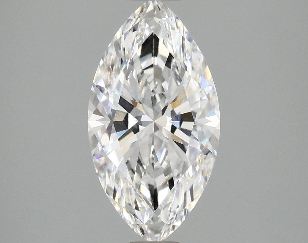 1.98 Carat Marquise Shaped Excellent Cut VVS2 IGI Certified Lab Grown Diamond