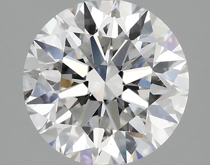 2.07 Carat Round Shaped Excellent Cut VS1 IGI Certified Lab Grown Diamond