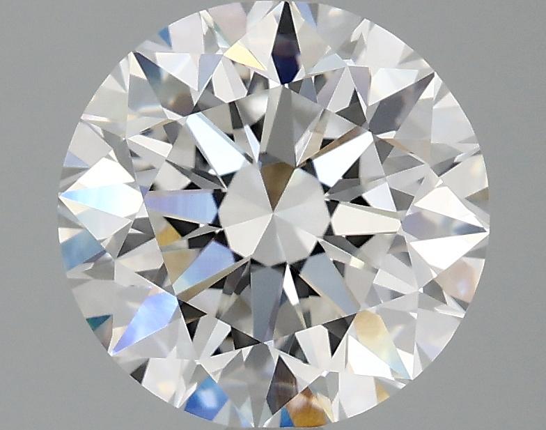 3.01 Carat Round Shaped Excellent Cut VVS2 IGI Certified Lab Grown Diamond